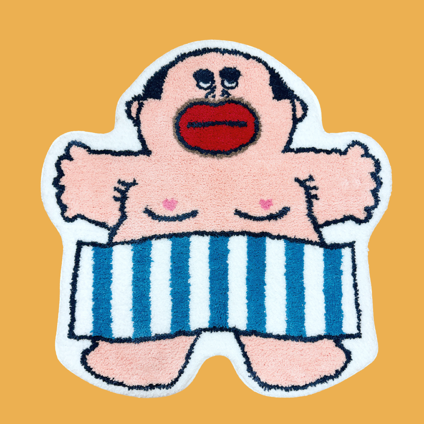 大麻成毛毛地毯