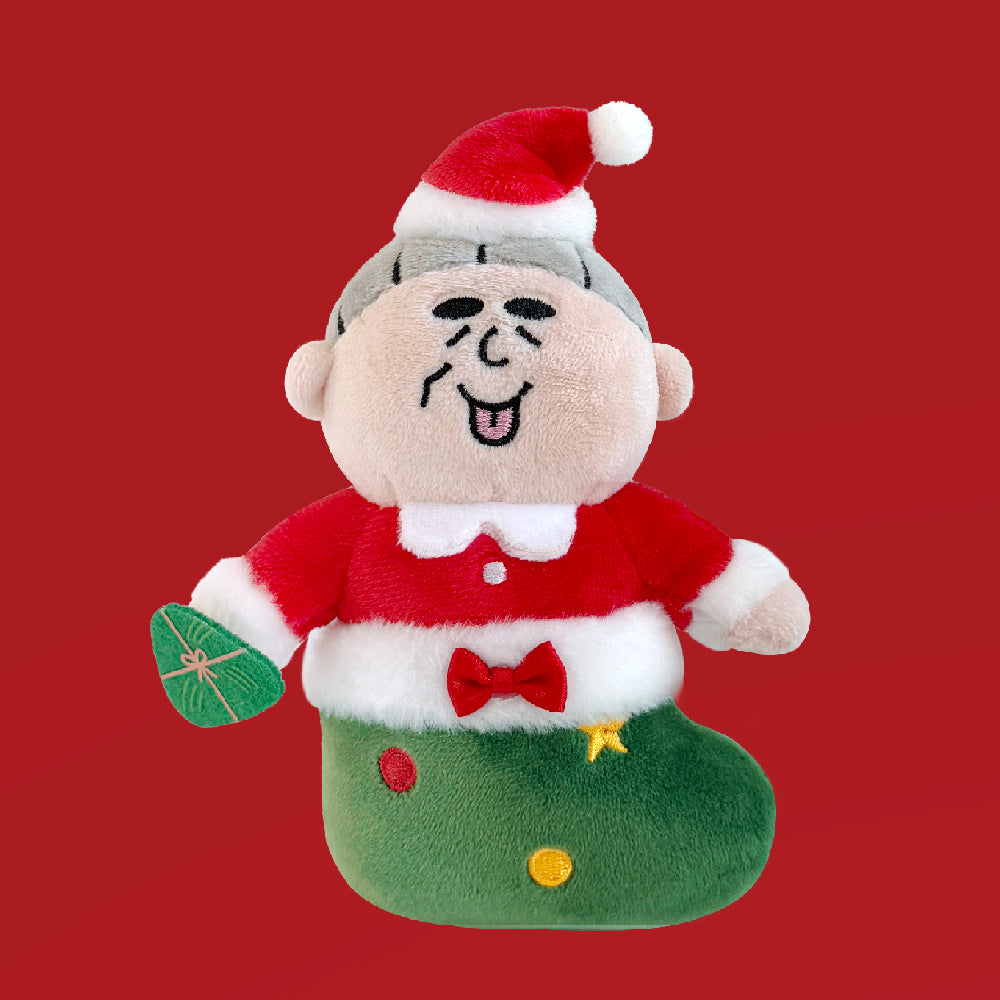 聖誕三寶掛件公仔